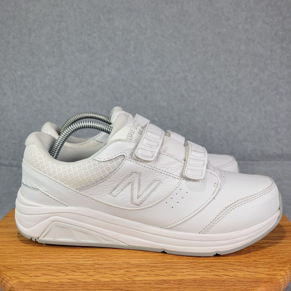 New Balance 928 Women's Walking Shoes White WW928HW3 10.5 B Comfort Lace-less - Picture 4 of 11